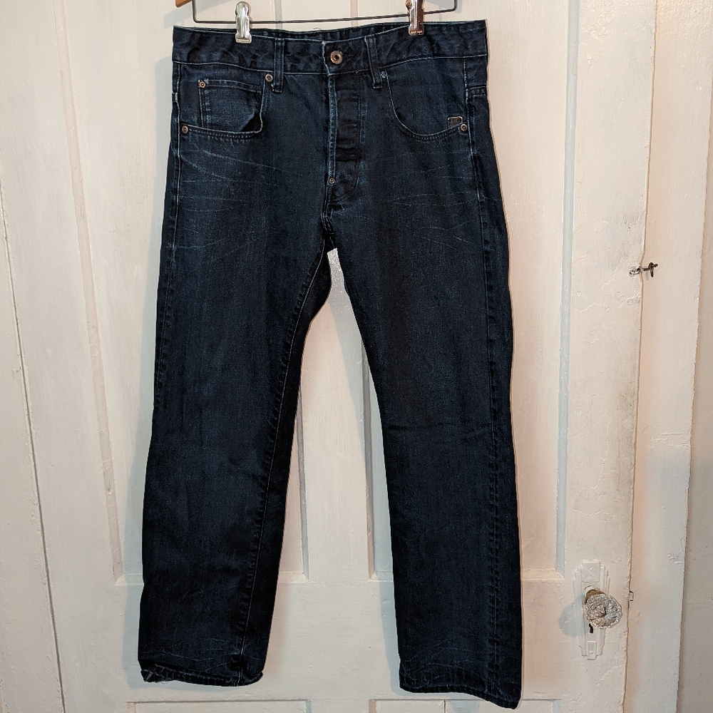 g-star raw attacc dark denim jeans